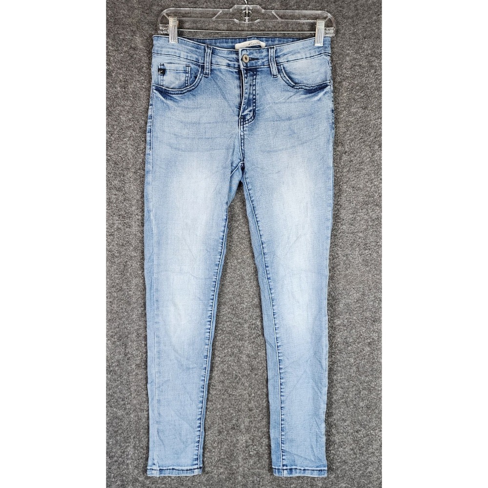 KanCan Jeans Womens 27 KC11214HRL Light Wash Skinny High Rise Blue EUC